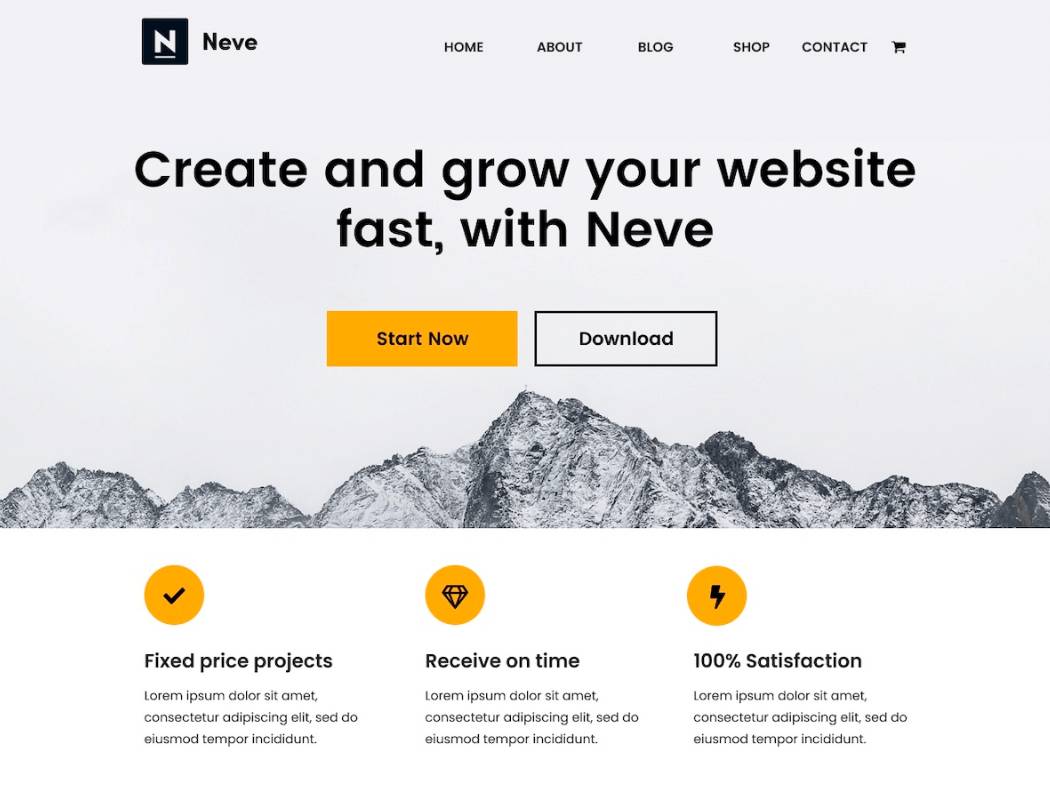 Neve - Best Free WordPress Theme